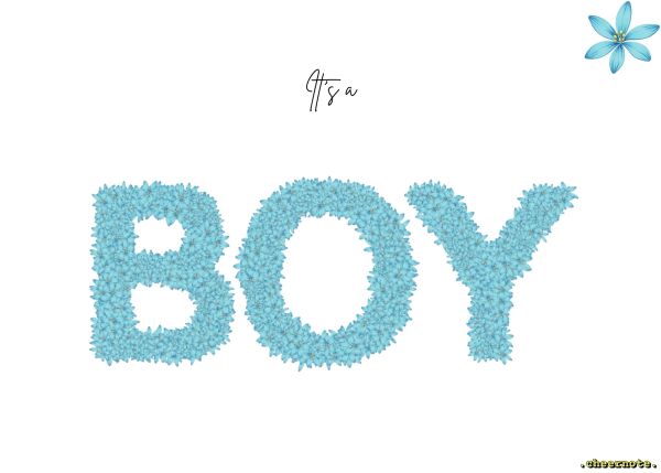 New Baby card