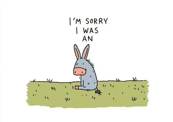 Sorry card