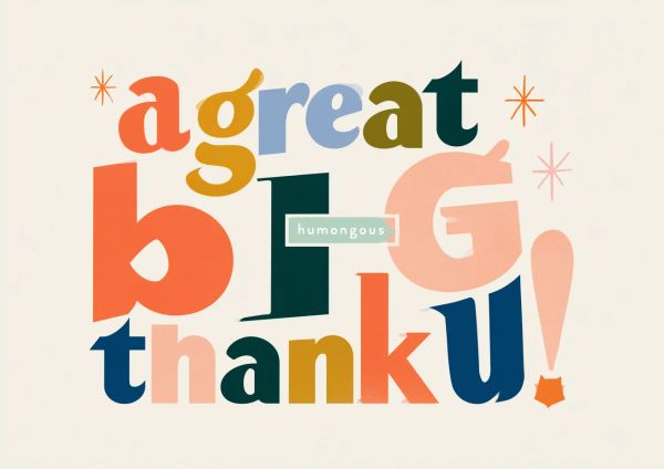 Thank You card