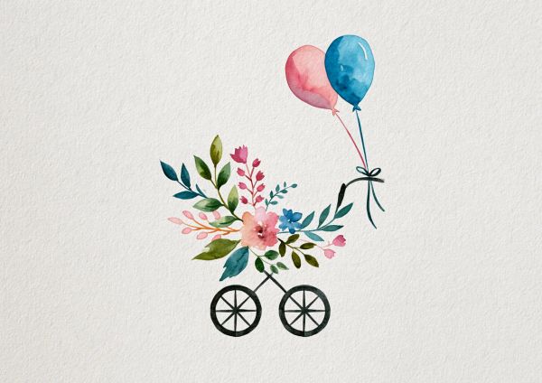 New Baby card