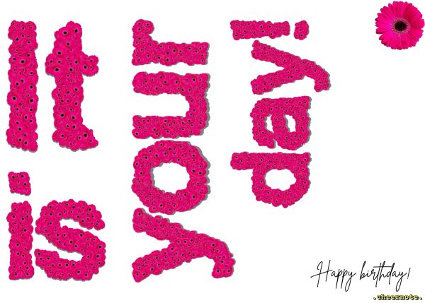 Happy Birthday card