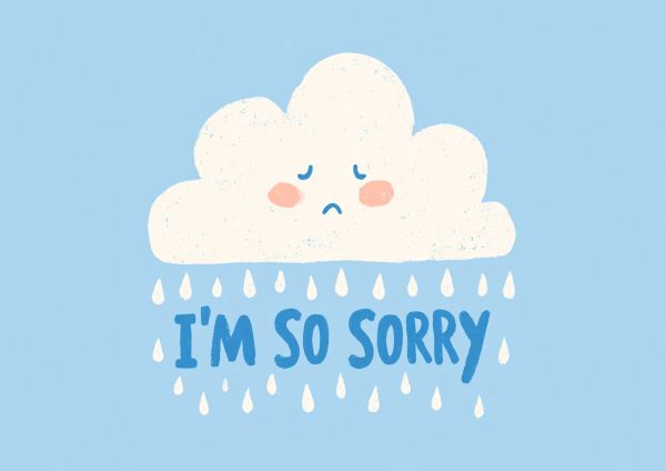 Sorry card