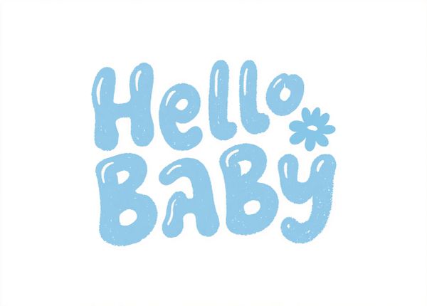 New Baby card